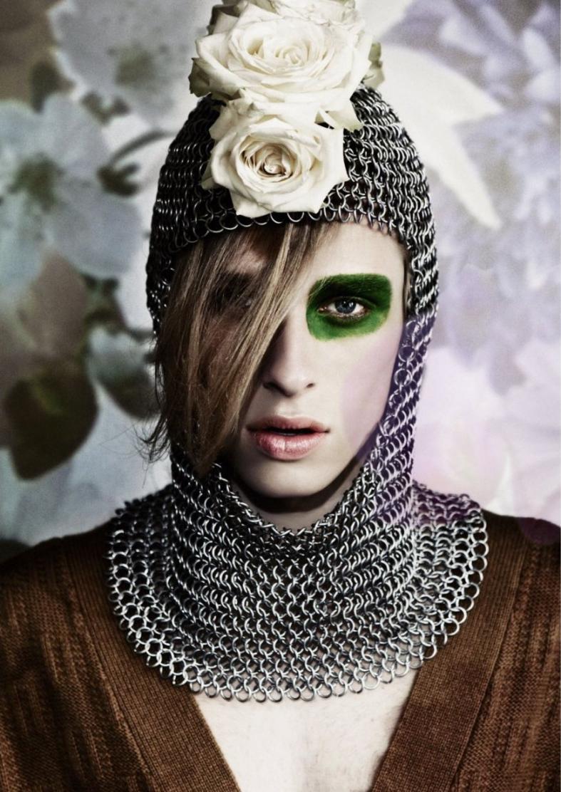 男人魅惑彩妆摄影