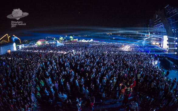 草莓音乐节首次落地杭州 陈冠希压轴草莓舞台