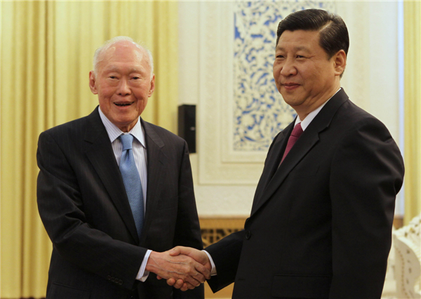 Lee Kuan Yew and his Chinese connections