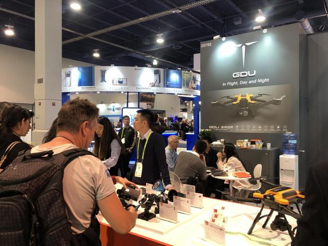 CES 2019-普宙飞盟工业无人机SAGA大展中国红外载荷实力