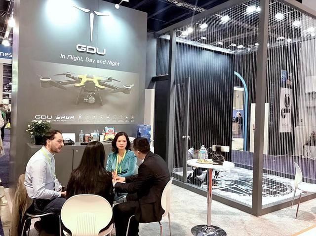 CES 2019-普宙飞盟工业无人机SAGA大展中国红外载荷实力
