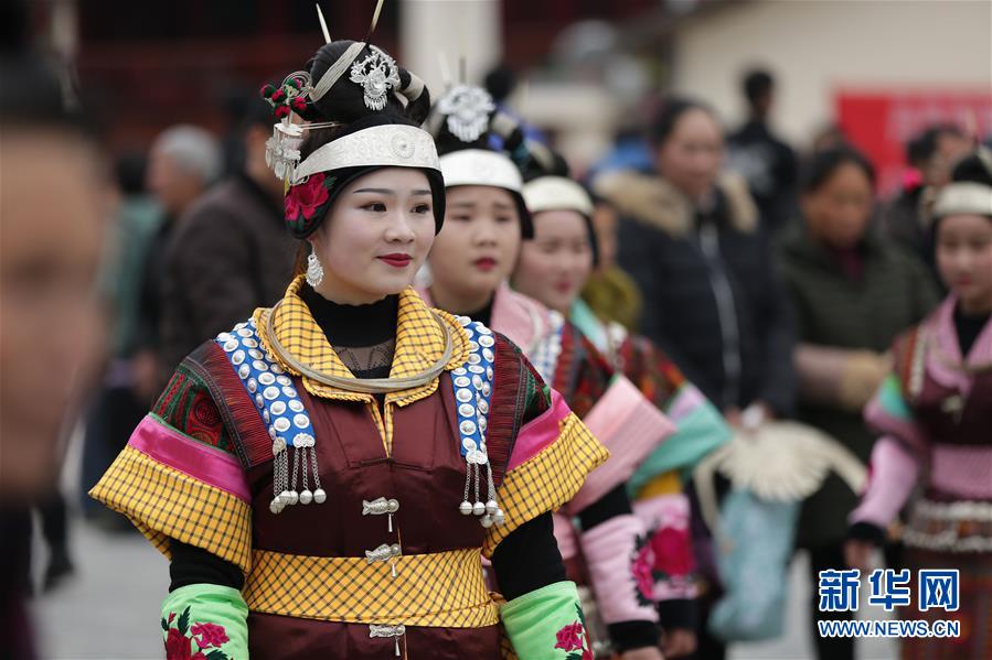 #（社会）（2）贵州丹寨：盛装舞步闹新春