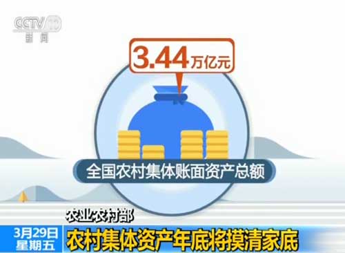 农业农村部 农村集体资产年底将摸清家底