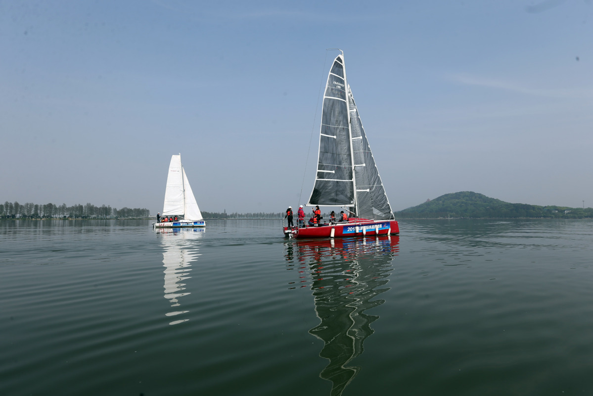 武汉军运会4项赛事将在东湖举行 帆船项目测试