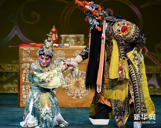 （文化）（4）张火丁首演京剧《霸王别姬》亮相北京