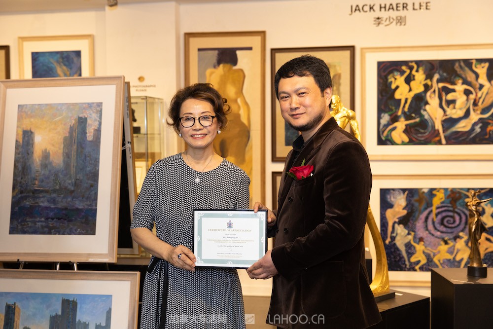 黑龙江籍画家李少刚在温和华举办油画展东方美学碰撞国际视野