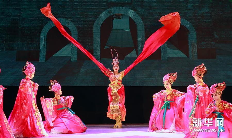 （新华视界）（4）中国杂技剧《丝路彩虹》亮相白俄罗斯“斯拉夫巴扎”国际艺术节
