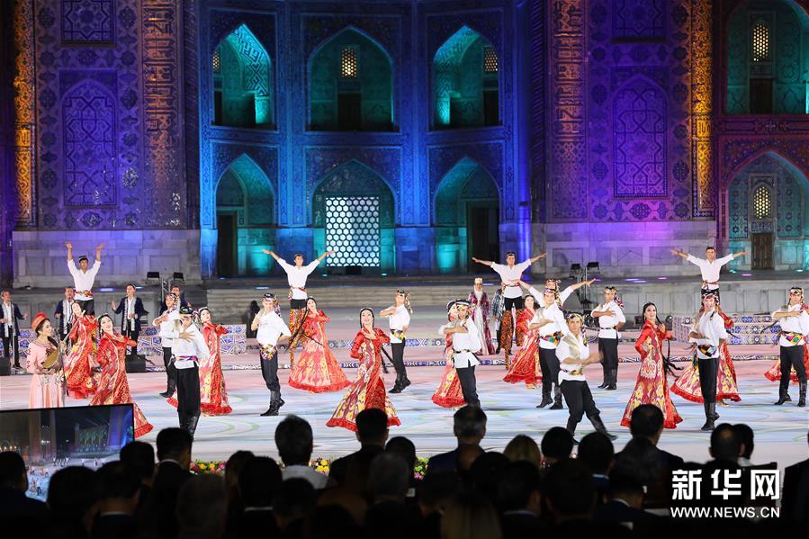（新华视界）（3）乌兹别克斯坦第十二届“东方旋律”国际音乐节开幕