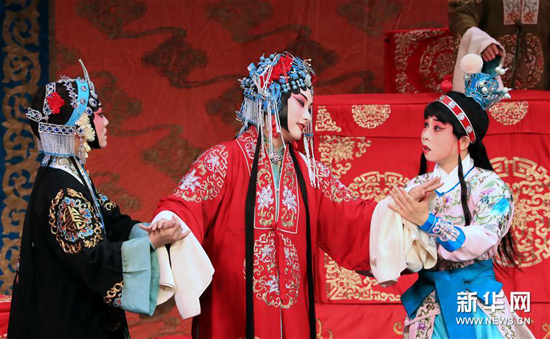 中国国家京剧院在“中国文化日”开幕式上演出《杨门女将》
