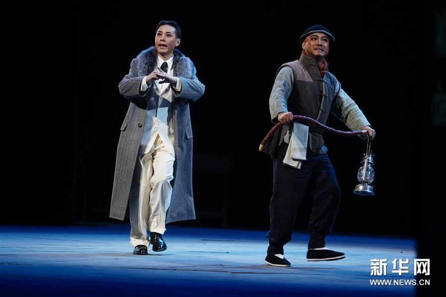 （文化）（4）原创现代昆剧《梅兰芳·当年梅郎》在南京上演