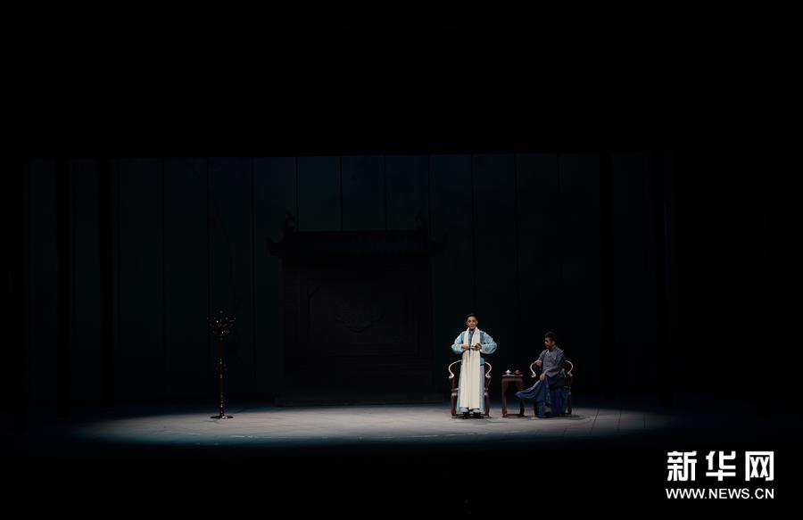 （文化）（5）原创现代昆剧《梅兰芳·当年梅郎》在南京上演