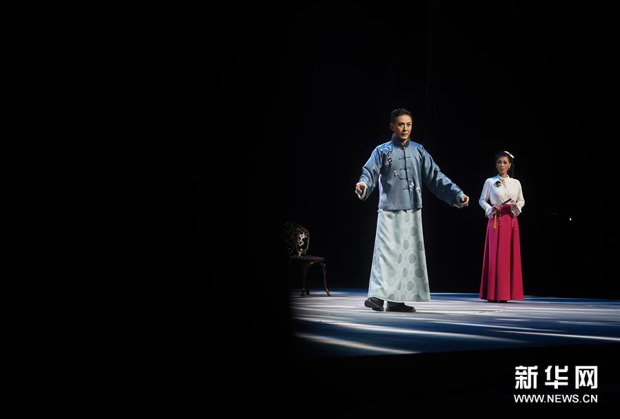 （文化）（6）原创现代昆剧《梅兰芳·当年梅郎》在南京上演