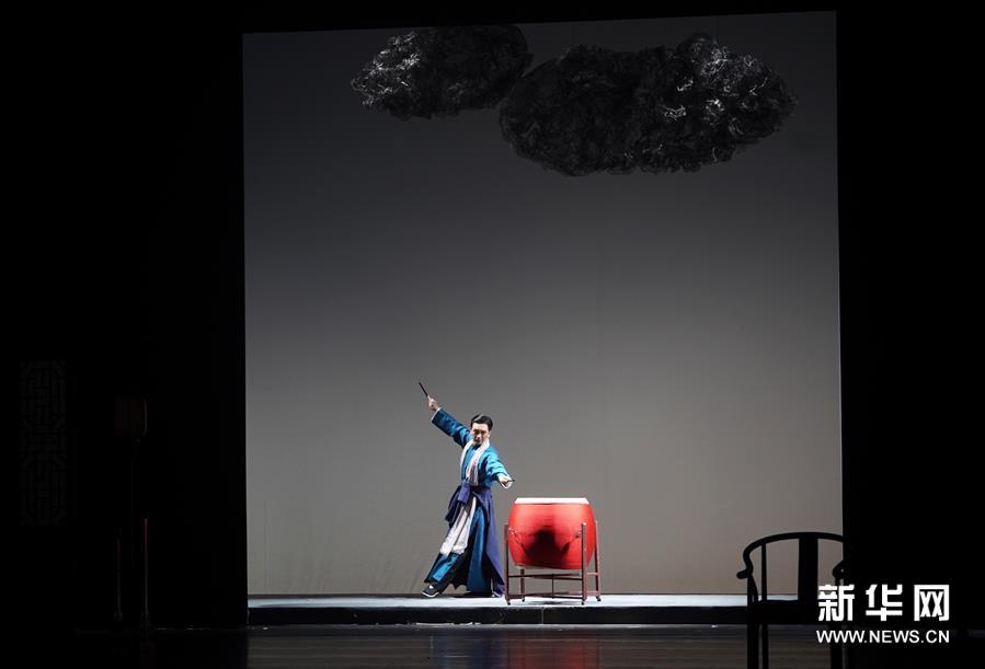 （新华视界）（3）京剧《梅兰芳·蓄须记》在南京上演