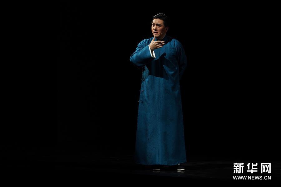 （文化）（5）京剧《梅兰芳·蓄须记》在南京上演