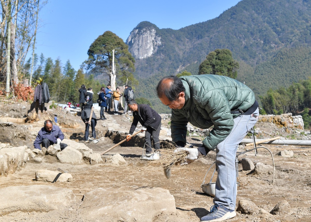 湖南平江大湖坪发掘出造纸作坊遗址 造纸曾大量销往长沙