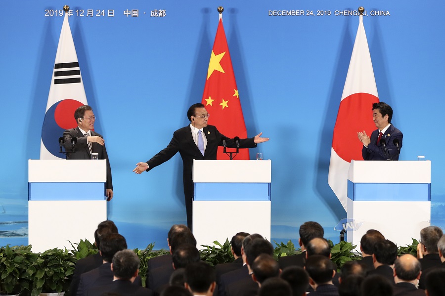 第八次中日韩领导人会议在成都举行 中国日报网