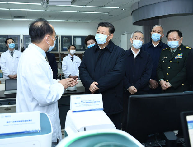 第一观察 | 总书记为何此时考察战疫科研攻关