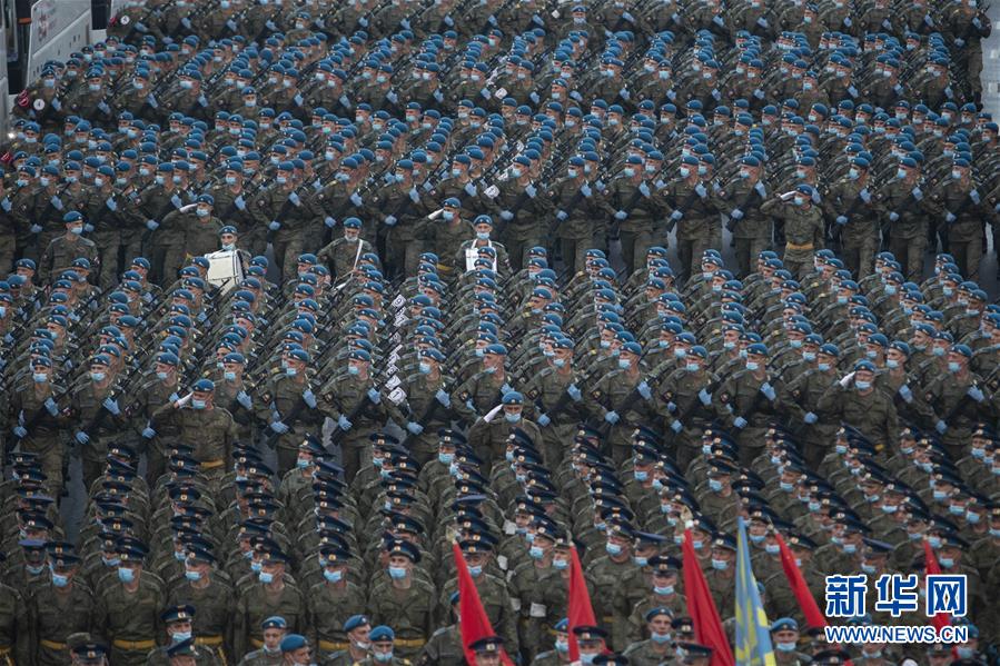 （国际）（3）俄罗斯举行纪念卫国战争胜利75周年阅兵式彩排