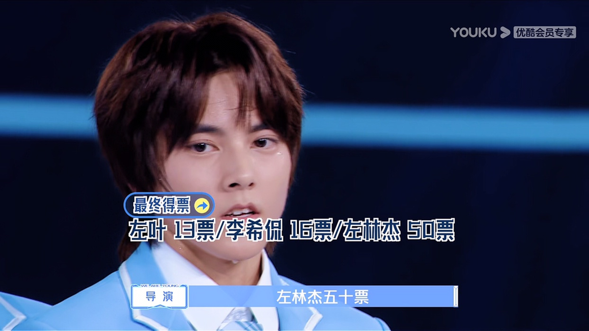 优酷《少年之名》主题曲中心位左林杰引韩媒