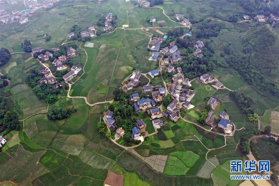 （环境）（6）贵州绥阳：俯瞰柔美乡村景致