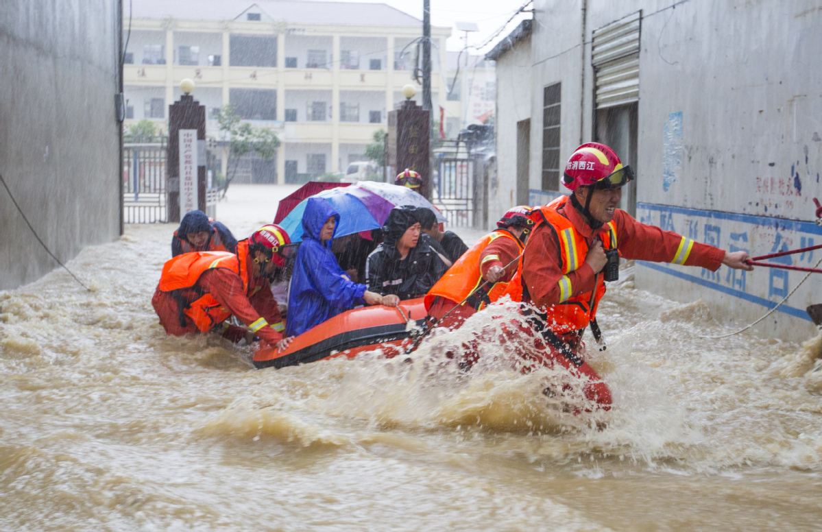 国家减灾委、应急管理部针对江西暴雨洪涝灾害启动国家Ⅳ级救灾应急响应_吉安