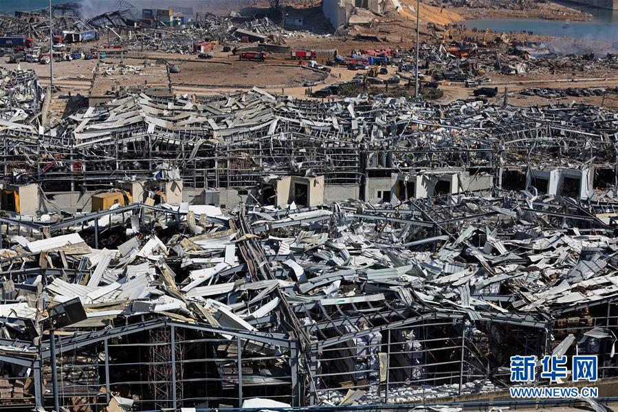 （国际）（1）黎巴嫩贝鲁特：爆炸过后
