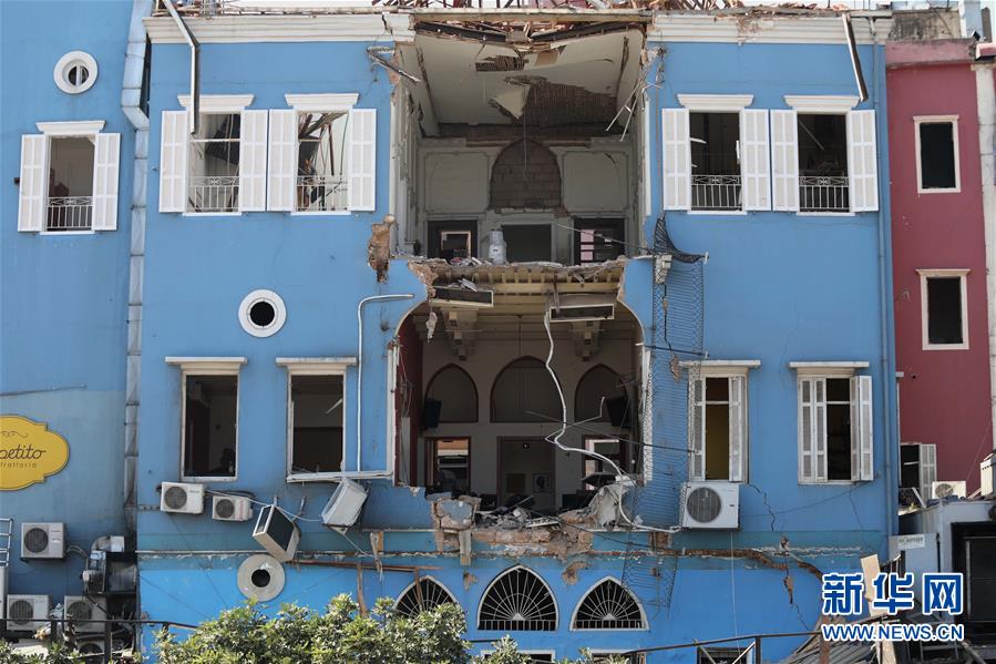 （国际）（9）黎巴嫩贝鲁特：爆炸过后
