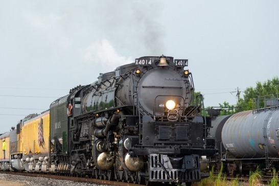 世界上最大的蒸汽火车成功修复 近期正环游美国