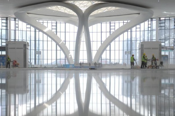 亚运会配套项目杭州机场T4航站楼竣工