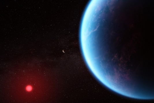 韦伯太空望远镜发现一颗行星上或存在生命迹象