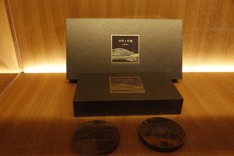 清明上河图·水晶镇尺