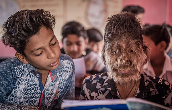 记者 朱盈库】家住印度中央邦拉特拉姆市的13岁男孩拉里特·帕迪达尔