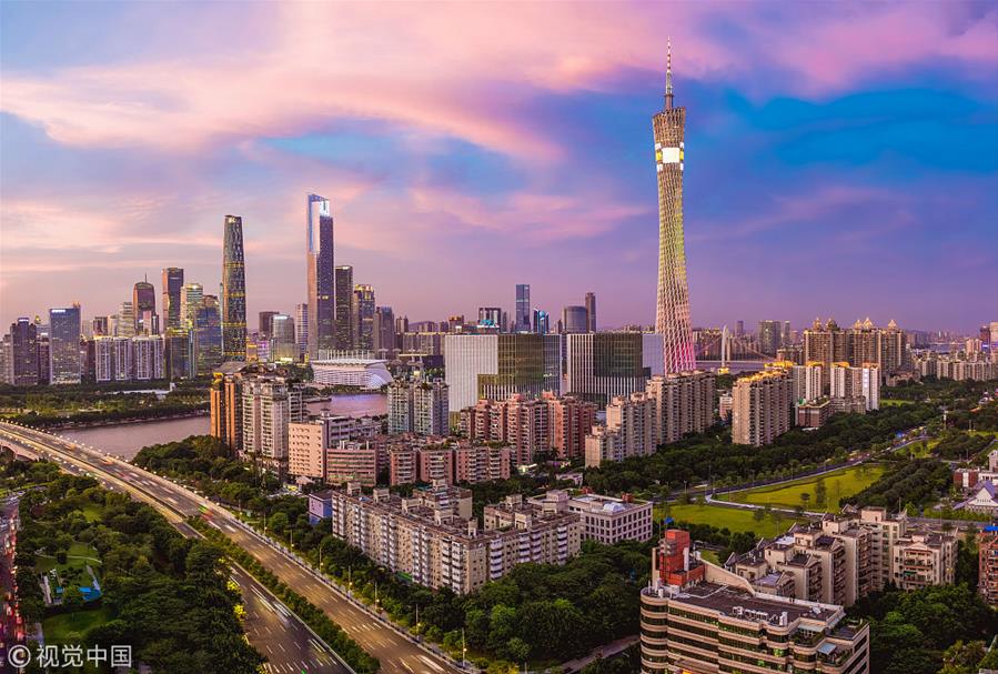 资料图：广州CBD金融区 来源：视觉中国