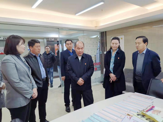 河南省委统战部副部长梁险峰一行到“兴达.同心楼宇”调研新的社会阶层人士统战工作