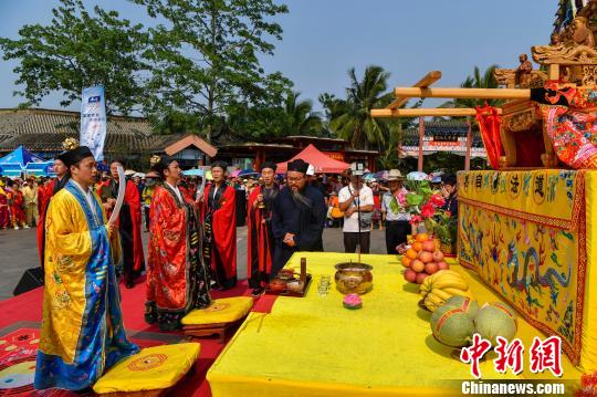 两岸民众海南共庆南宗道教祖师白玉蟾诞辰