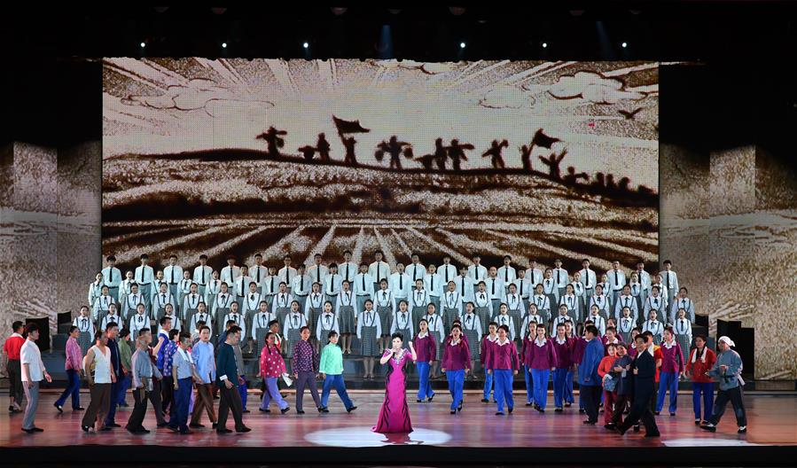 （文化）（4）《焦裕禄之歌》——纪念焦裕禄同志逝世55周年专题音乐会在开封举办