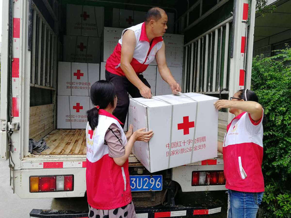江西省红十字会积极参与洪涝灾害救助行动