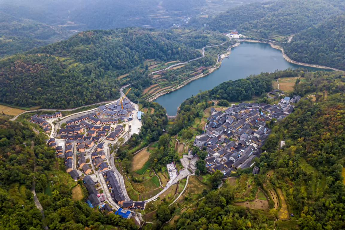 湖南省湘西土家族苗族自治州鳳凰縣山江鎮老家寨村景色 攝影:劉振軍