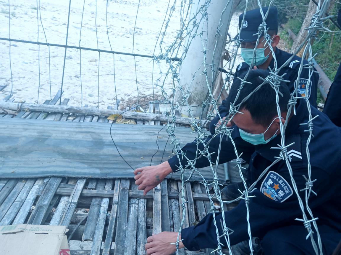 云南德宏筑牢国门边境外防输入安全墙