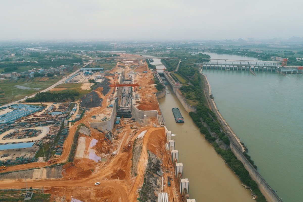 新坝船闸扩建规划图图片