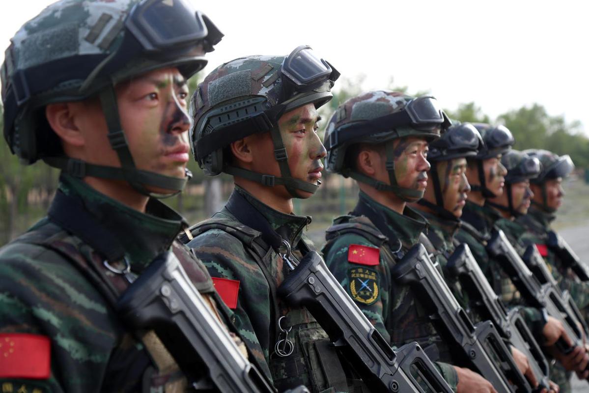 宁夏武警部队图片