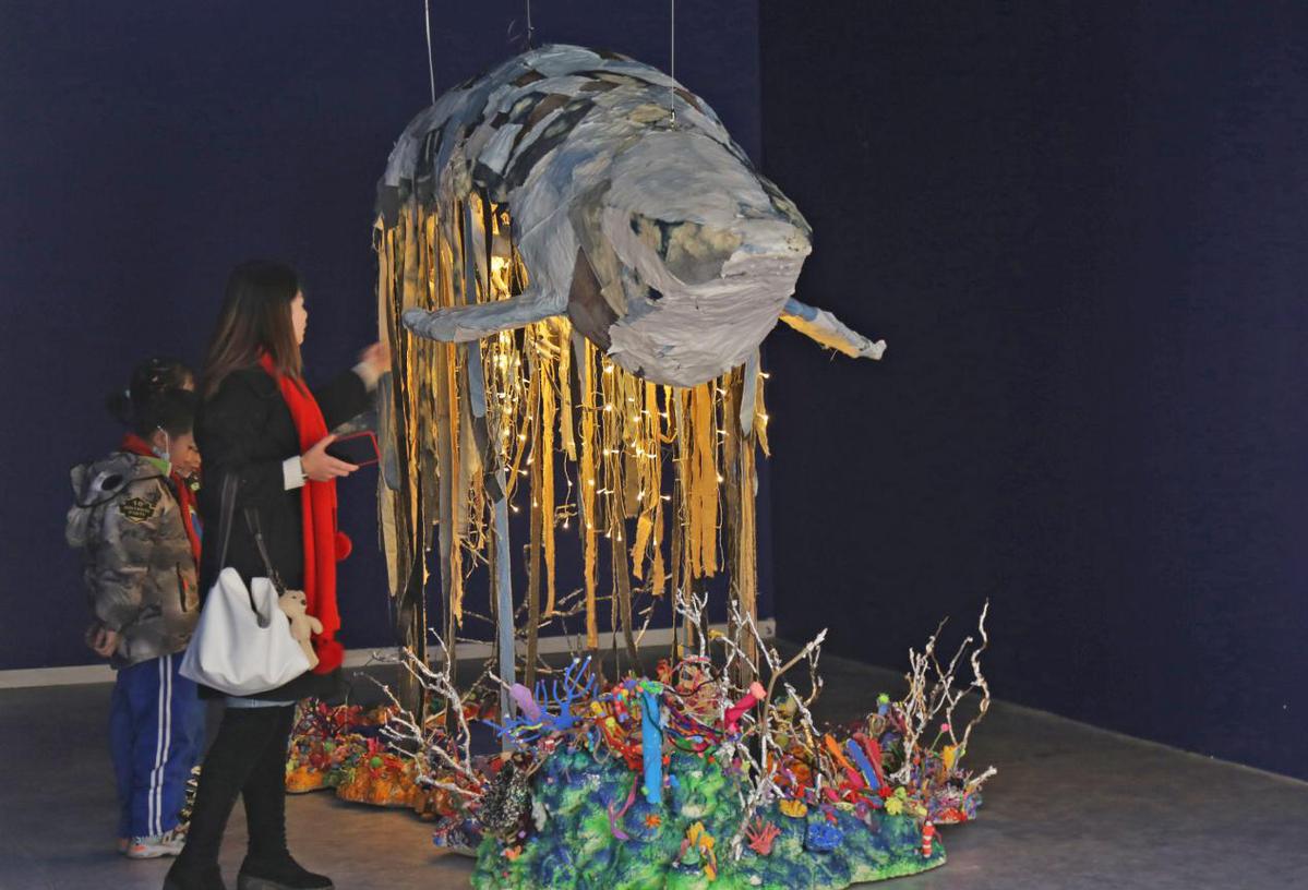 2020 come from全国少儿艺术展在铜川耀瓷小镇开幕