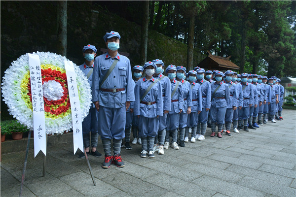 井冈山革命烈士纪念馆献花圈1