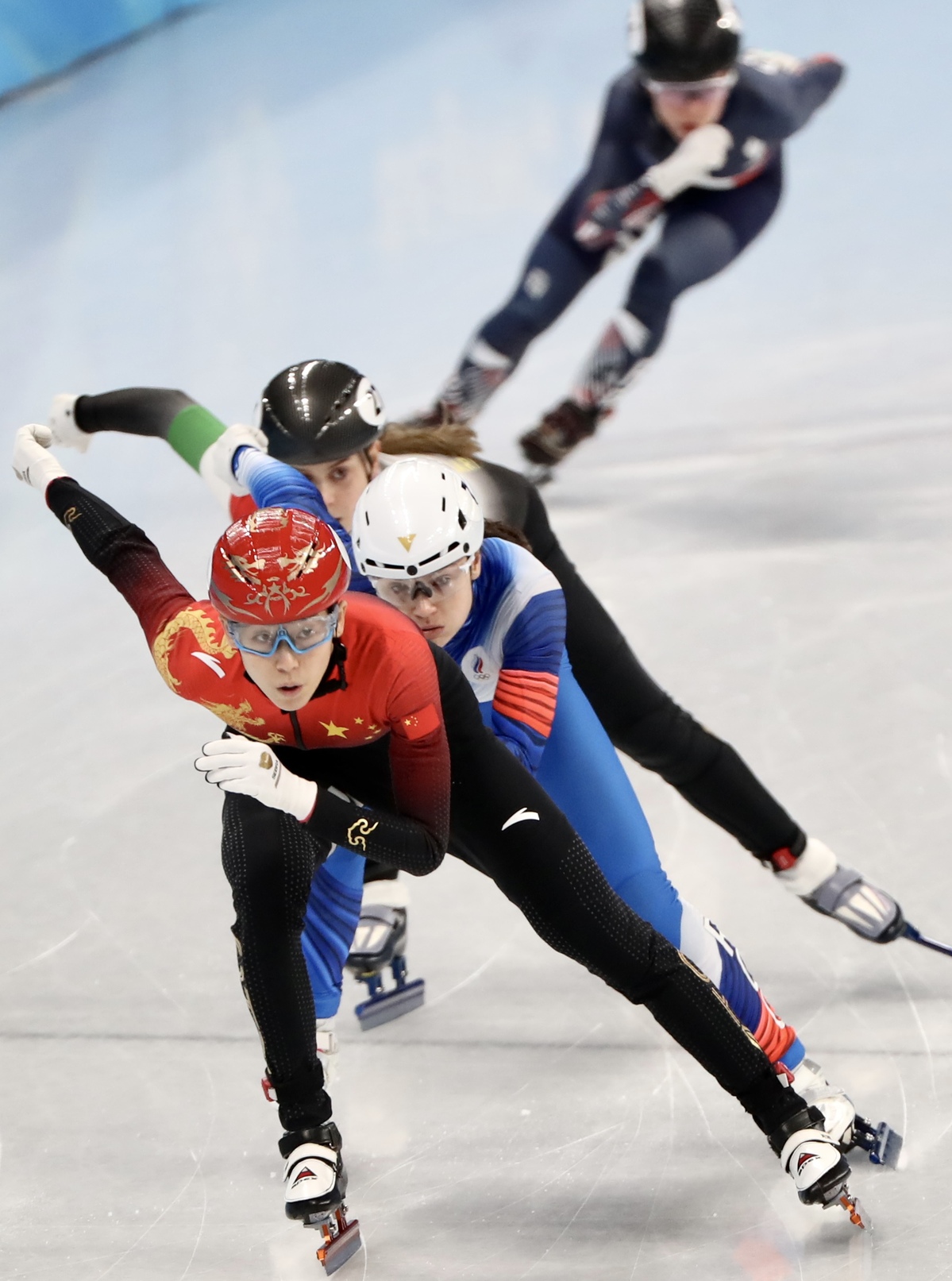 中国冬奥会短道速滑图片