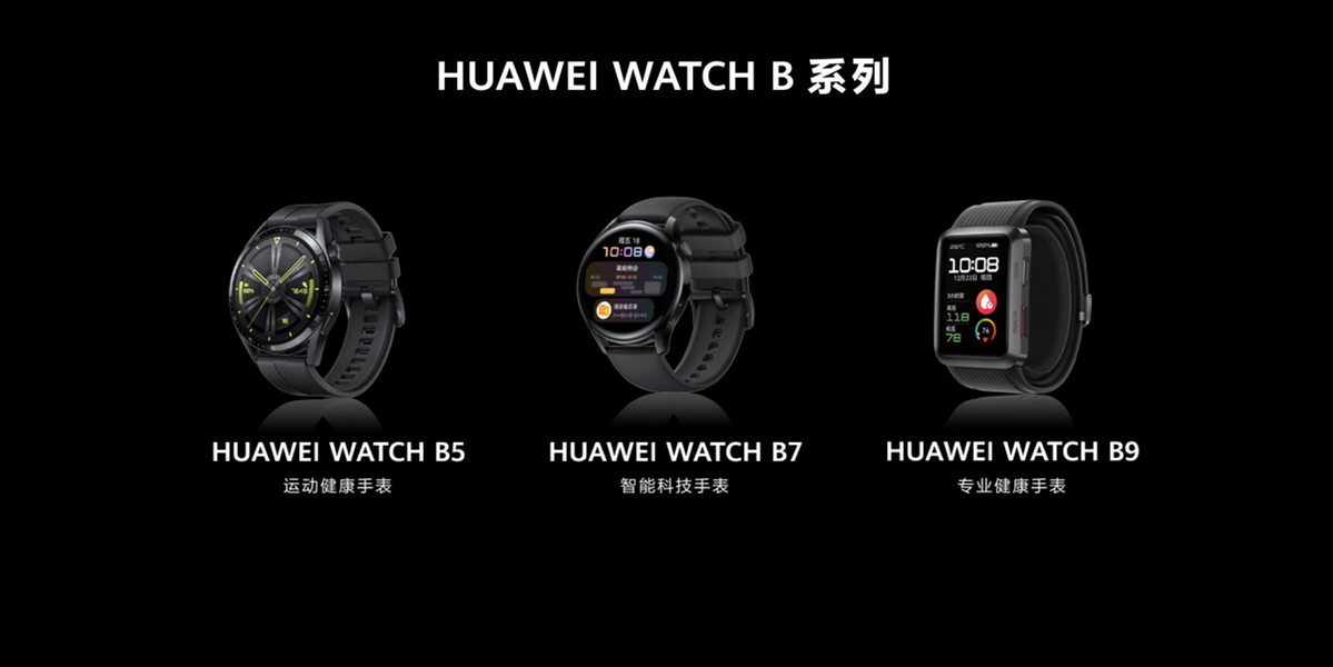 华为WATCH B系列发布，定位政企商用,带来多行业场景化解决方案 - 中国日报网