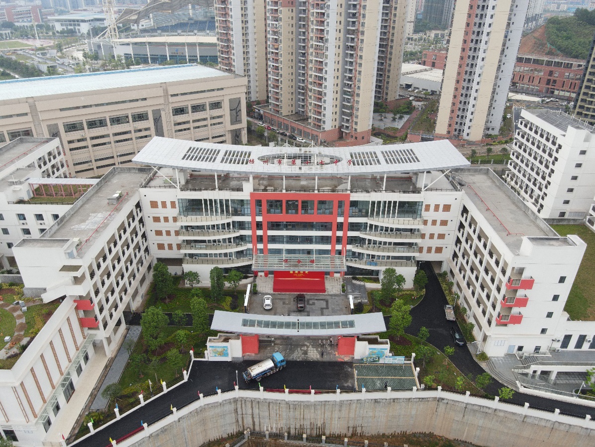 桂林中山中学 - 文教建筑 - 广西中盛建筑设计有限公司