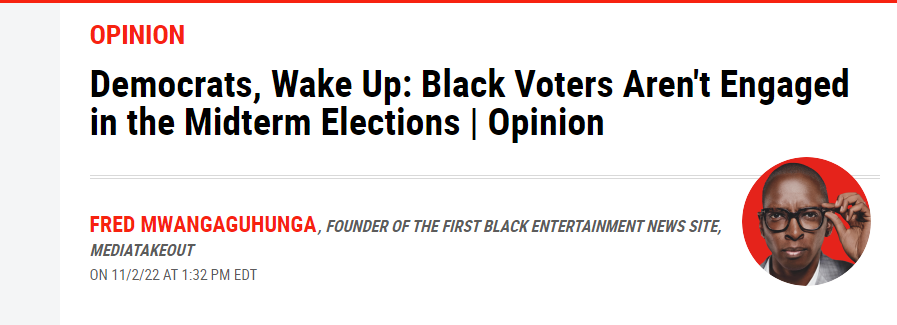 【透视】美国黑人选民对中期选举投票失去兴趣：没有人真正关心我们！