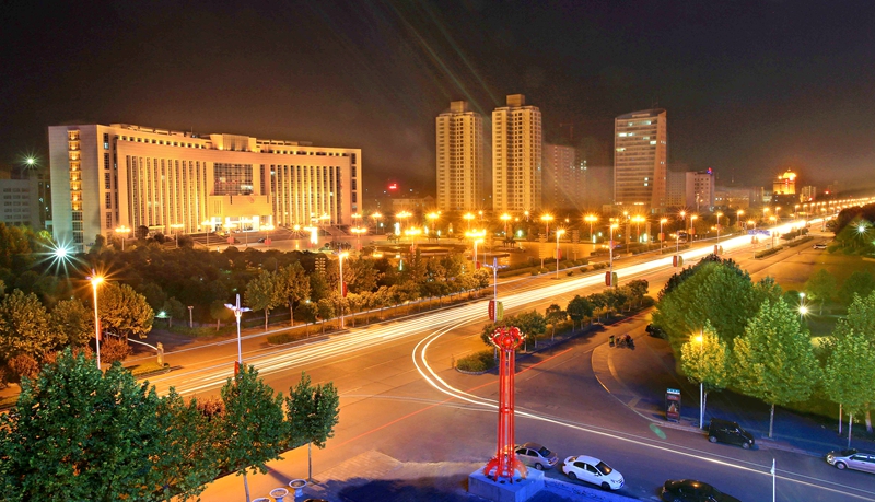 禹州夜景图片