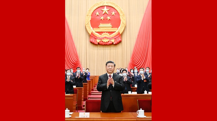 习近平全票当选为中华人民共和国主席、中央军委主席