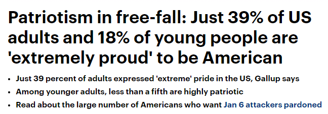 美国人越来越不热衷当“美国人”